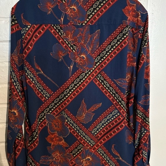 Guess‎ Multi Floral Shirt Size M - Picture 2 of 6